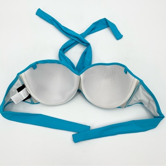 Coco Reef Turquoise Blue 2-Piece Bikini Swim Suit Size Large - Picture 3 of 6